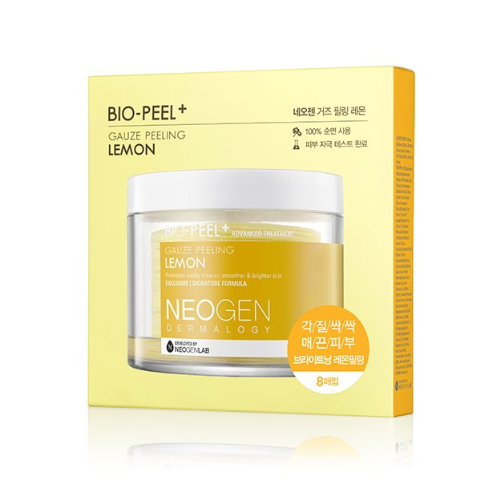 NEOGEN Bio-Peel Gauze Peeling Lemon Travel Friendly 9.5ml [8Pads]