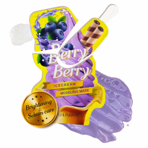 LINDSAY Berry Berry Ice Cream Modeling Mask [1ea]