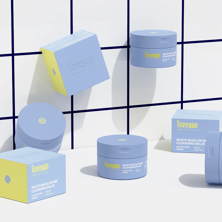 TOVEGAN White Wholsesome Cleansing Balm - Image 4