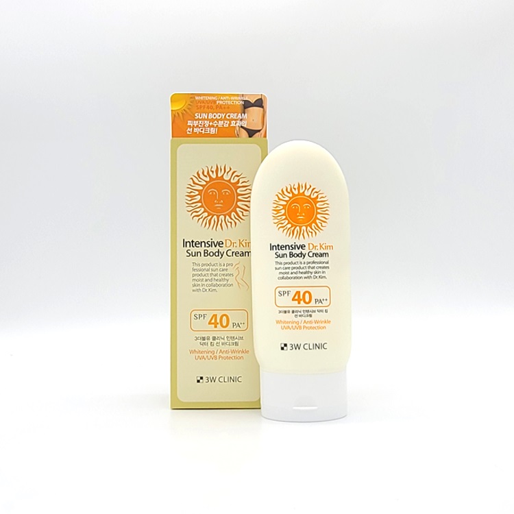 3W CLINIC Intensive Dr Kim Sun Body Cream - Image 2