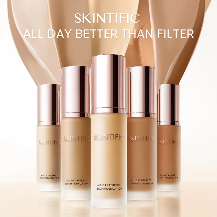 SKINTIFIC All Day Perfect Serum Foundation #01 Vanilla - Image 2