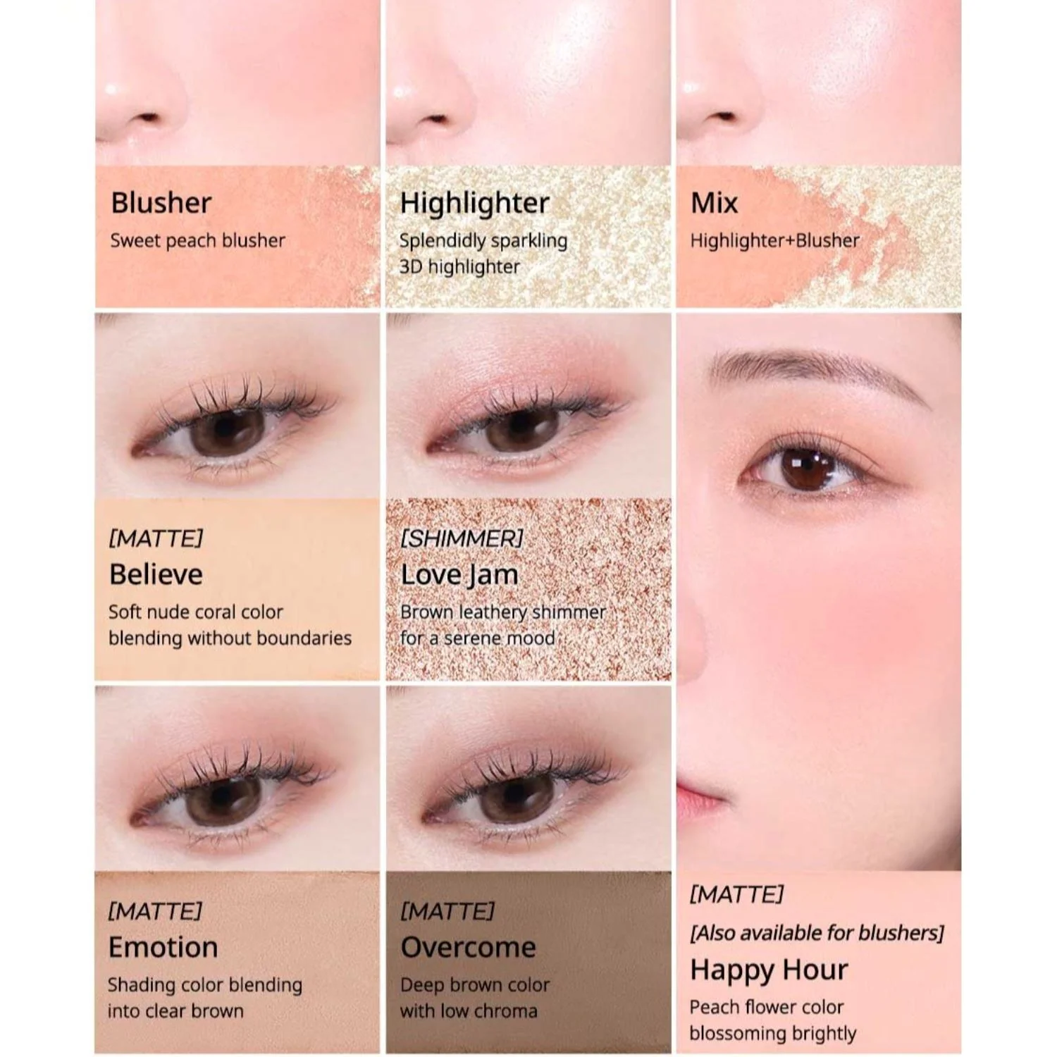 PERIPERA All Take Mood Like Palette 02 Peach Heaven - Image 3