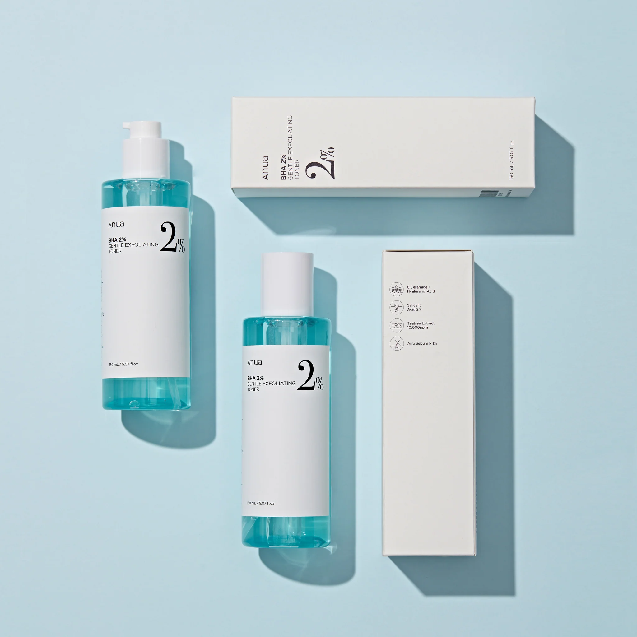 ANUA BHA 2% Gentle Exfoliating Toner 150ml - Image 4
