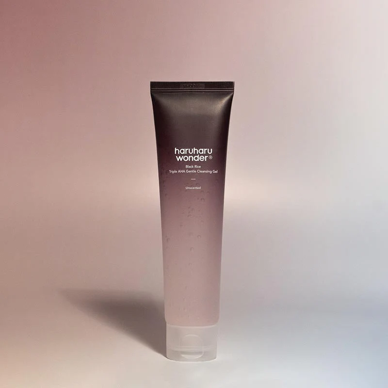 HARUHARU WONDER Black Rice Triple AHA Gentle Cleansing Gel 100ml - Image 2