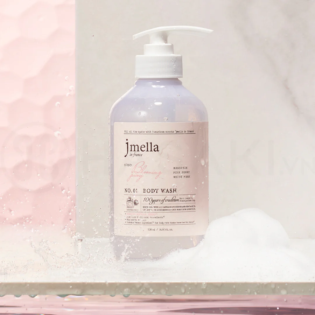 JMELLA IN FRANCE Body Wash #No.01 Blooming Peony 500ml - Image 2