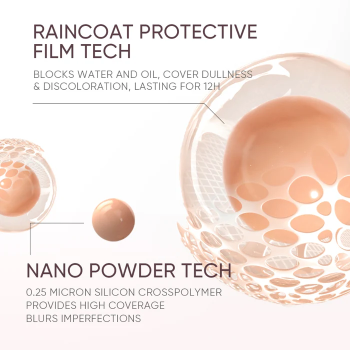 SKINTIFIC Cover All Perfect BB Cushion #02 Ivory - Image 3