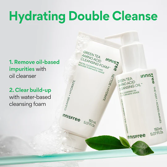 INNISFREE Green Tea Amino Hydrating Cleansing Foam 150ml - Image 4