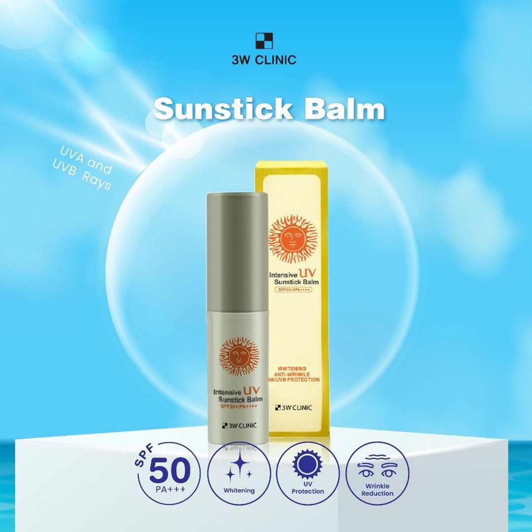 3W CLINIC Intensive UV sunstick balm 10g - Image 2