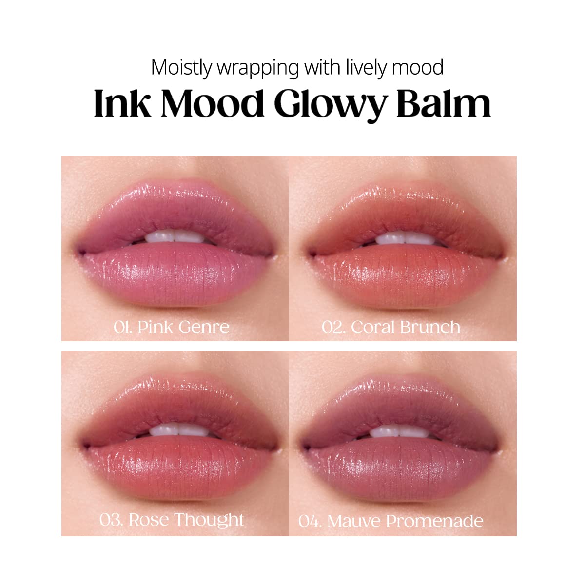 PERIPERA Ink Mood Glowy Balm 02 Coral Brunch - Image 2