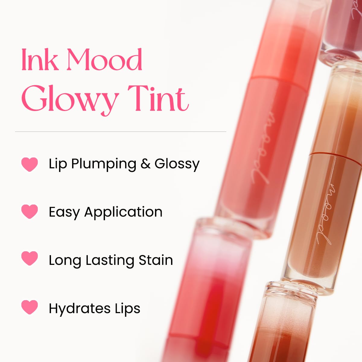 PERIPERA Ink Mood Glowy Tint 02 Coral Influencer - Image 4
