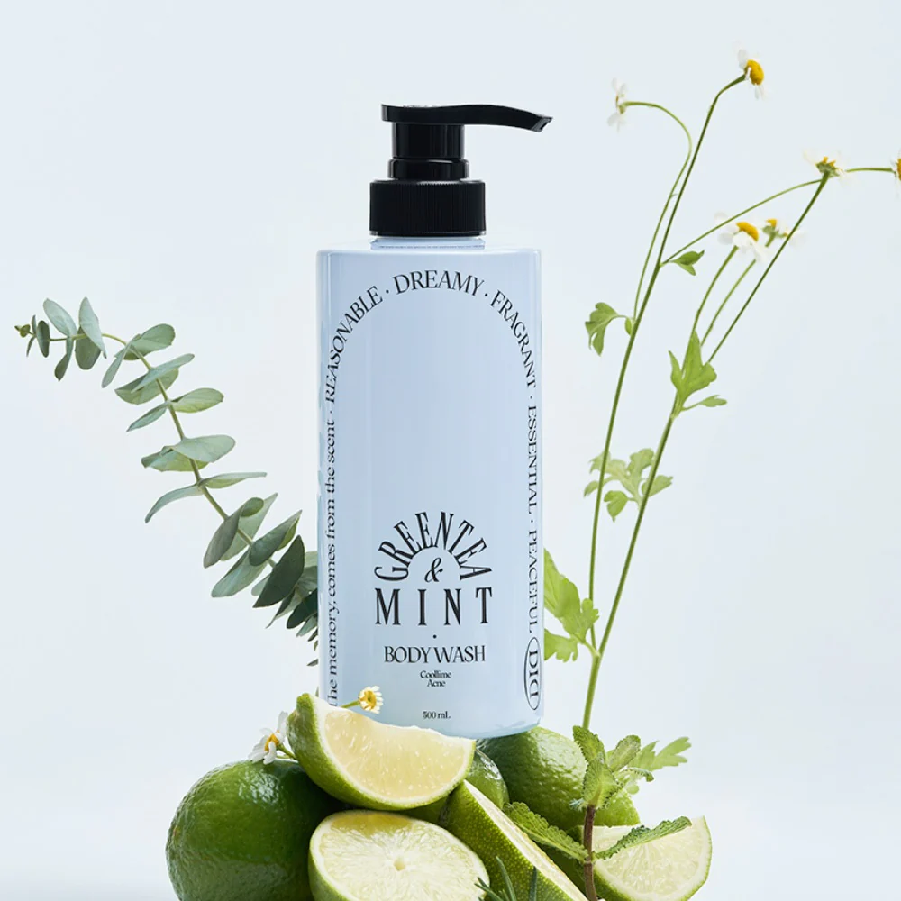ODID Coollime Pimple Body Wash Green Tea & Mint 500ml - Image 3