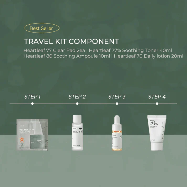 ANUA Heartleaf Soothing Trial Kit - Image 2