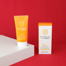 3W CLINIC Multi Protection UV Sun Block Spf50+ PA++++ 70ml - Image 2