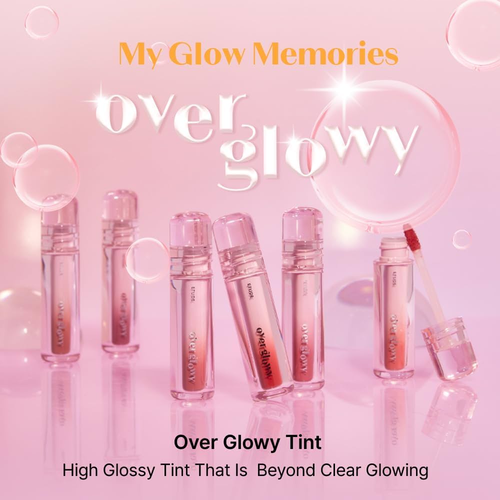 ETUDE Over Glowy Tint #03 Ddori Apple Red - Image 6