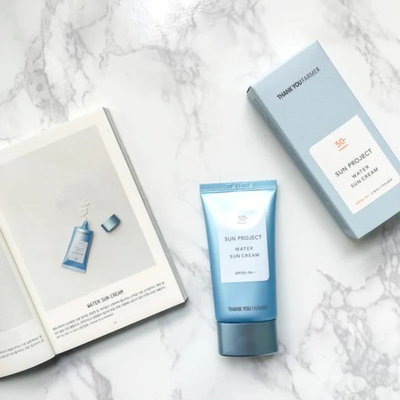 THANK YOU FARMER Sun Project Water Sun Cream Spf 50+ PA+++ 50ml - Image 2