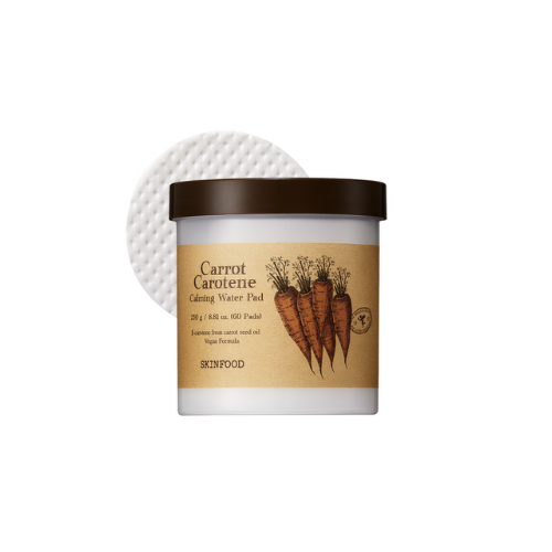 SKINFOOD Carrot Carotene Calming Water Pad 250g [60Pads]