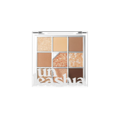 UNLEASHIA No.2 All of Brown, Glitterpedia Eye Palette