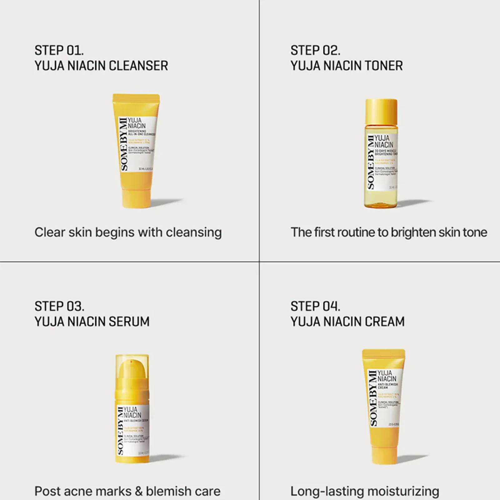 SOME BY MI Yuja Niacin Anti Blemish Starter Kit - Image 2