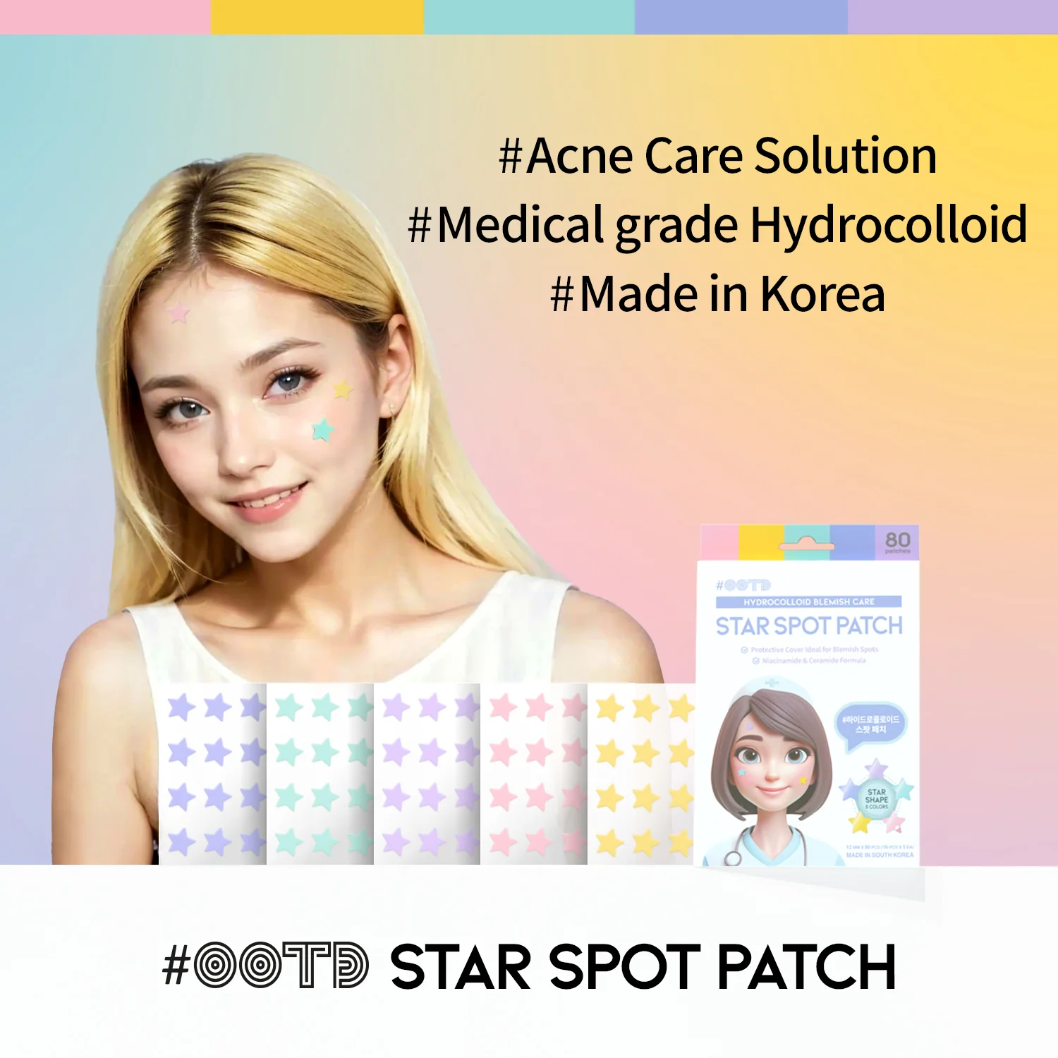 #OOTD Star Spot Patch (80 Dots) - Image 6