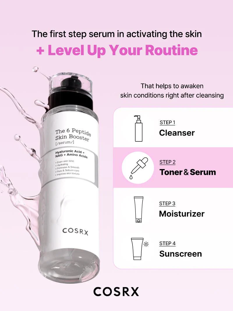 COSRX The 6 Peptide Skin Booster Serum 150ml - Image 3