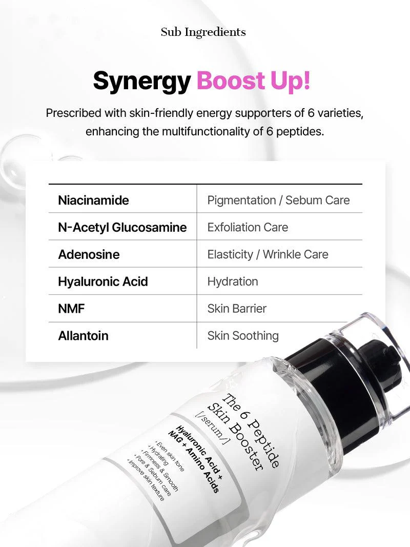 COSRX The 6 Peptide Skin Booster Serum 150ml - Image 4