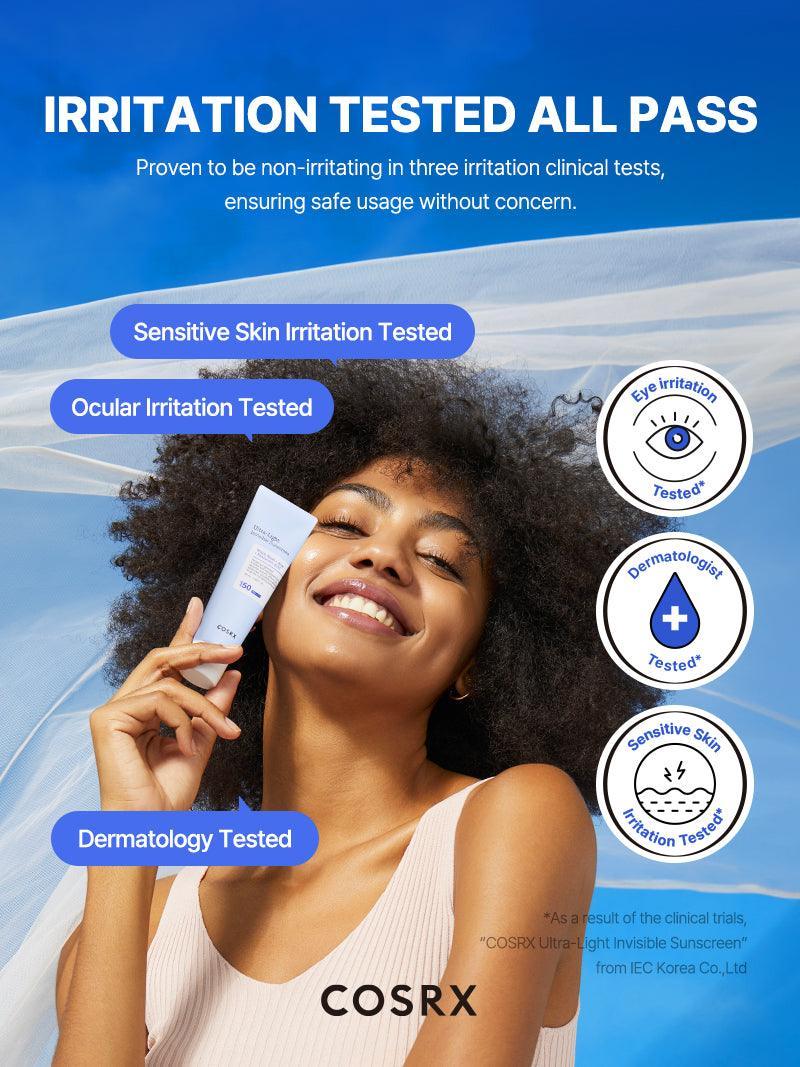 COSRX Ultra-Light Invisible Sunscreen SPF50 PA++++ 50ml - Image 2