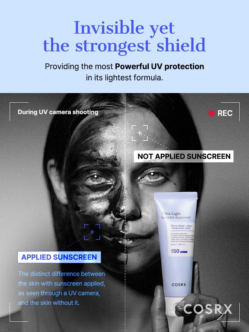 COSRX Ultra-Light Invisible Sunscreen SPF50 PA++++ 50ml - Image 10