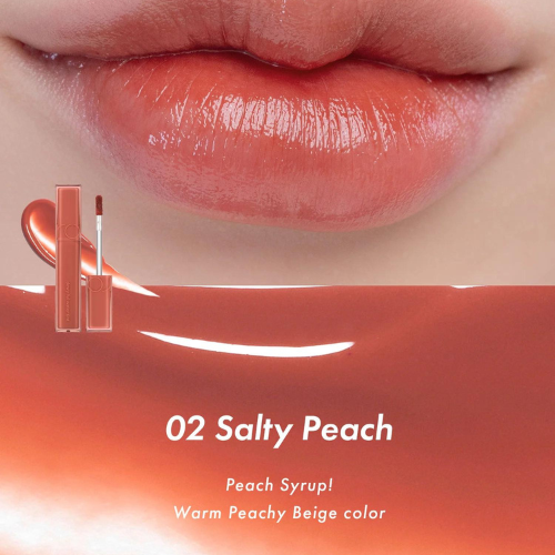 ROM&ND Dewy-ful Water Tint #02 Salty Peach - Image 2