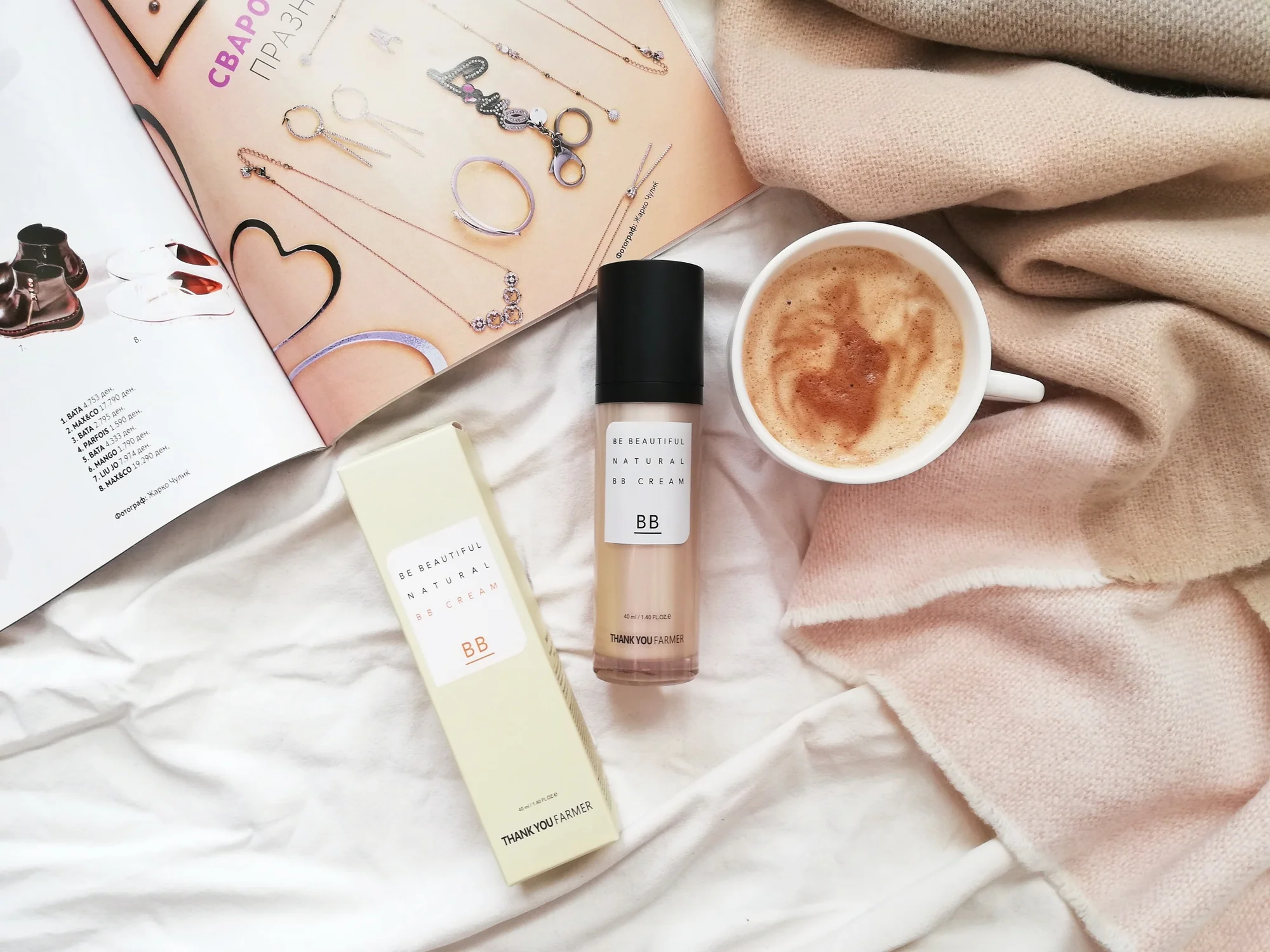 THANK YOU FARMER Be Beautiful Natural BB Cream SPF30 PA+++ #Natural Beige 40ml - Image 2