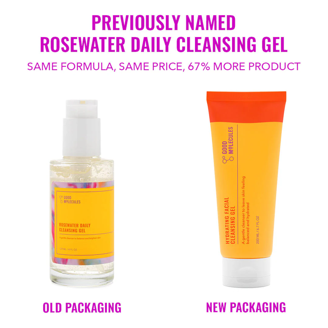 GOOD MOLECULES Hydrating Facial Cleansing Gel 200ml - Image 4
