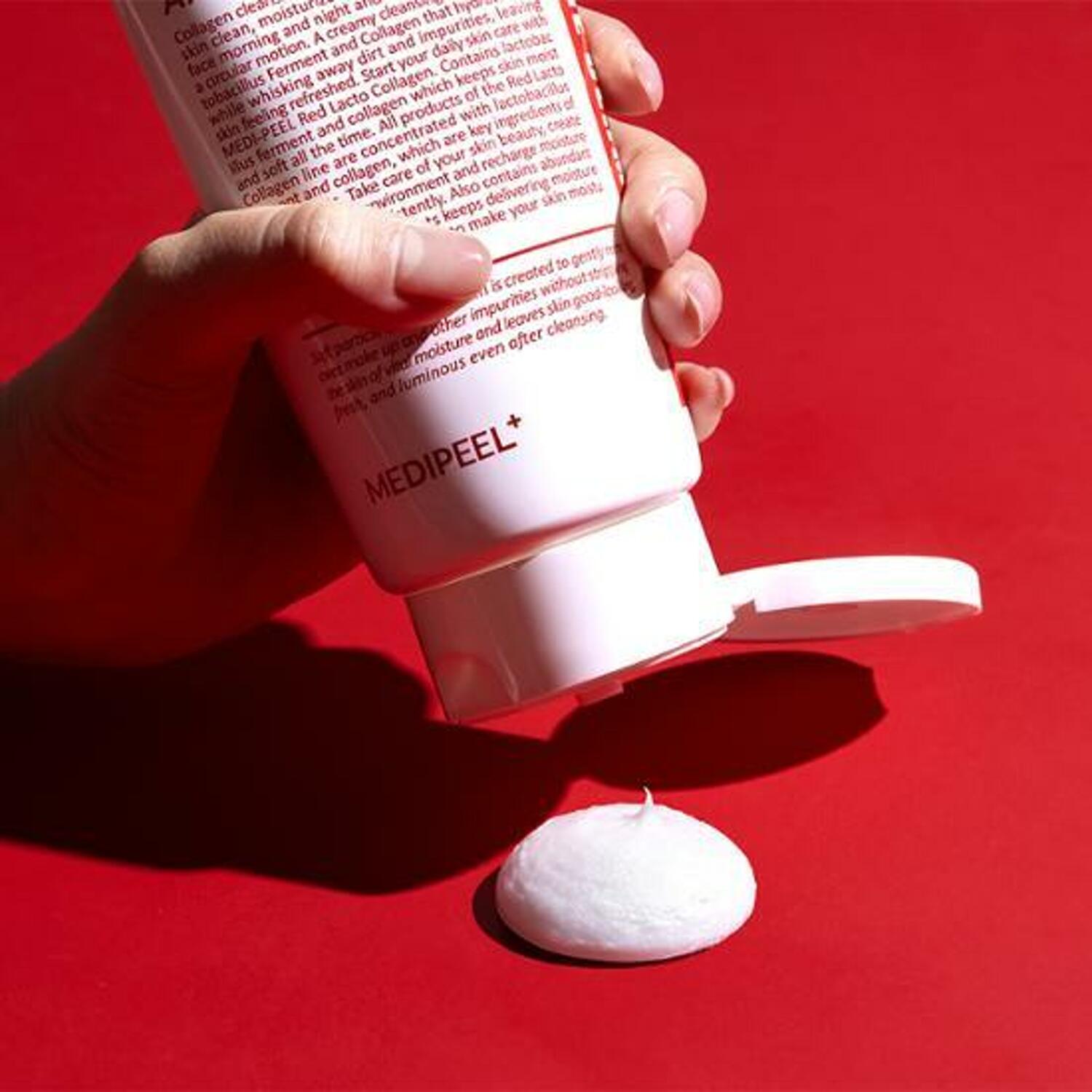 MEDI-PEEL Lacto Collagen Clear 2.0 Foam Cleanser 120ml - Image 2