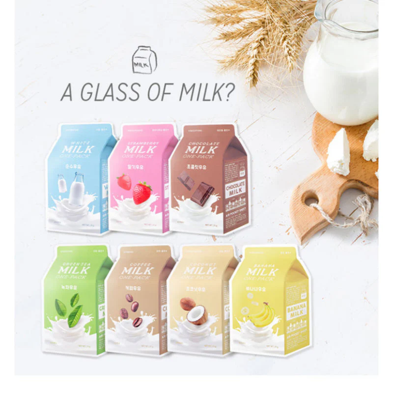 A'PIEU Green Tea Milk One Pack - Image 2