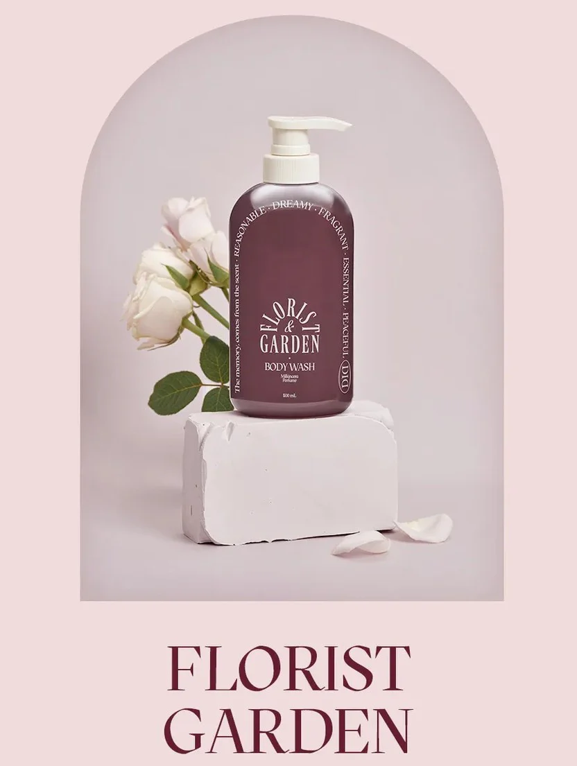 ODID Milkincera Perfume Body Wash #Florist & Garden 500ml - Image 3