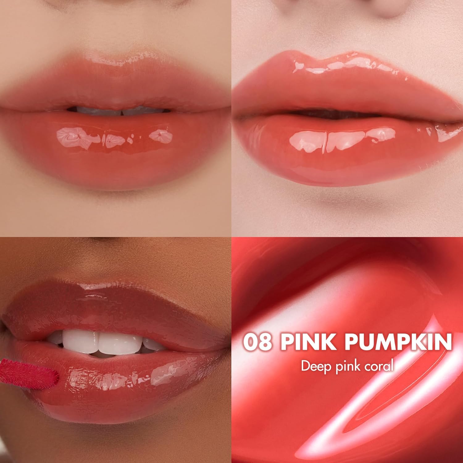 ROM&ND Juicy Lasting Tint #08 Pink Pumpkin - Image 2