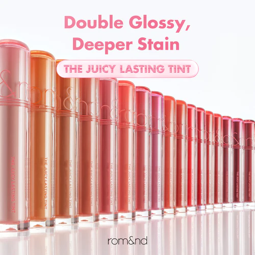ROM&ND Juicy Lasting Tint #08 Pink Pumpkin - Image 3