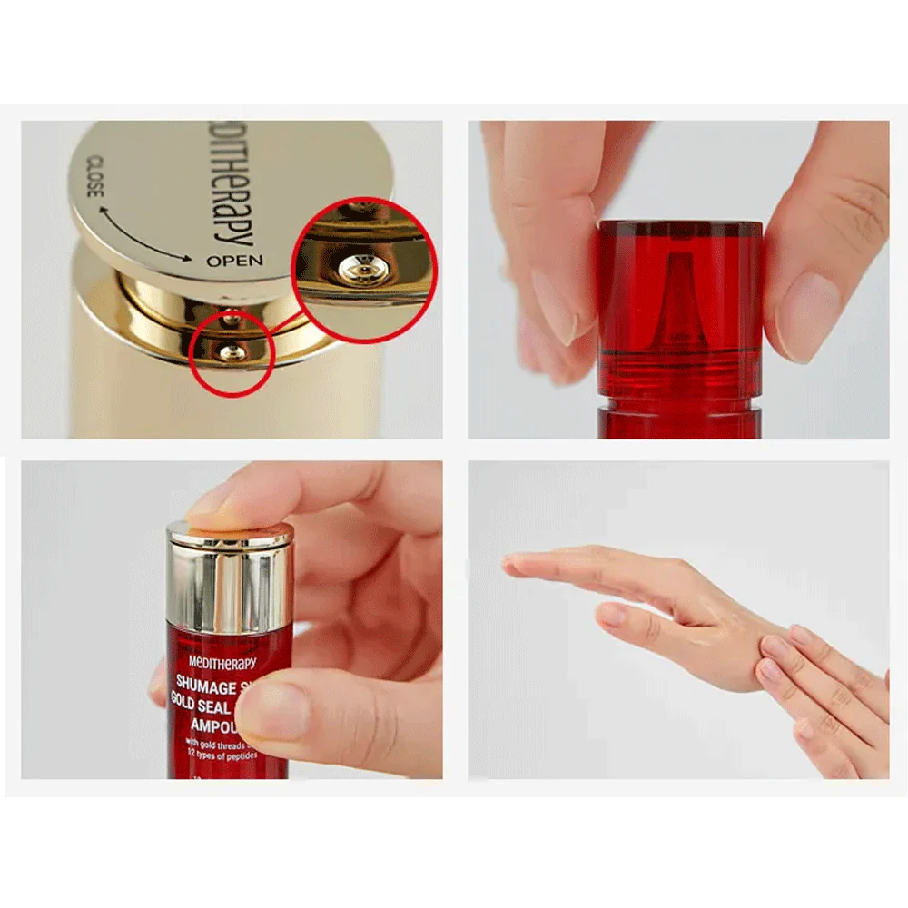 MEDITHERAPY Shumage Shot Gold Seal Lifting Ampoule 12ml - Image 2