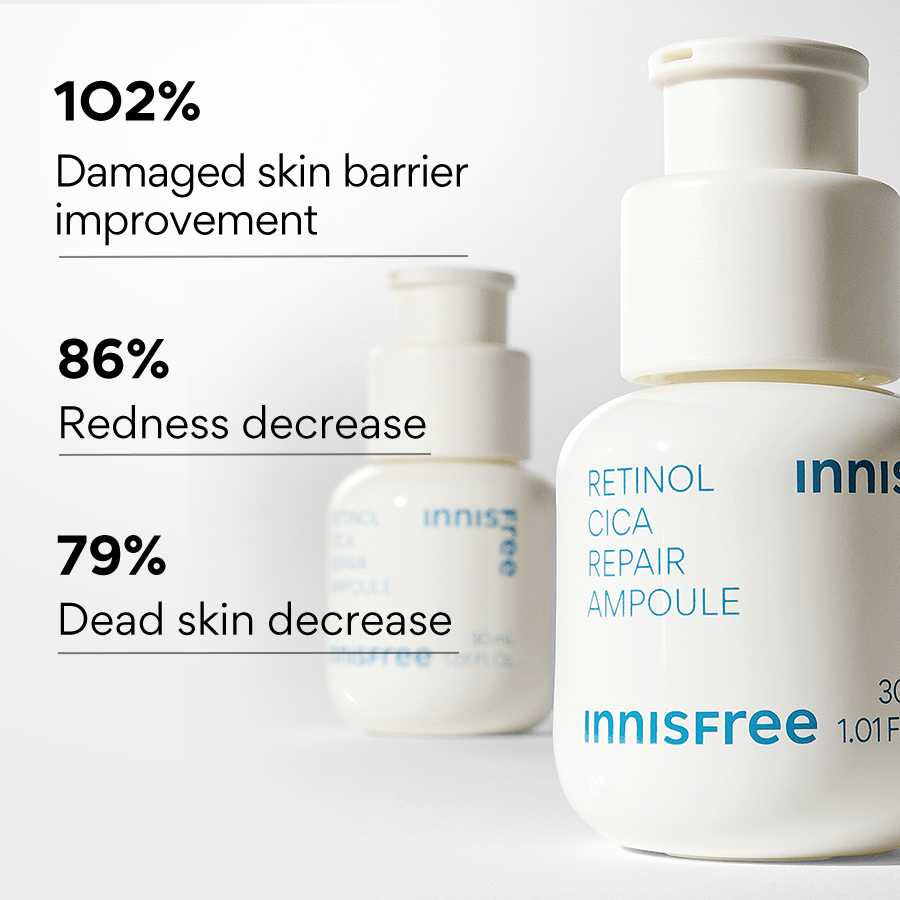 INNISFREE Retinol Cica Repair Ampoule 30ml - Image 2