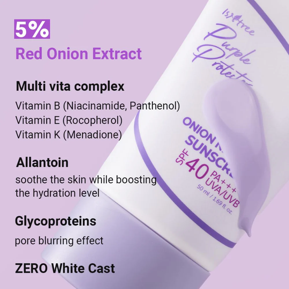 ISNTREE Onion Newpair Sunscreen 50ml - Image 5
