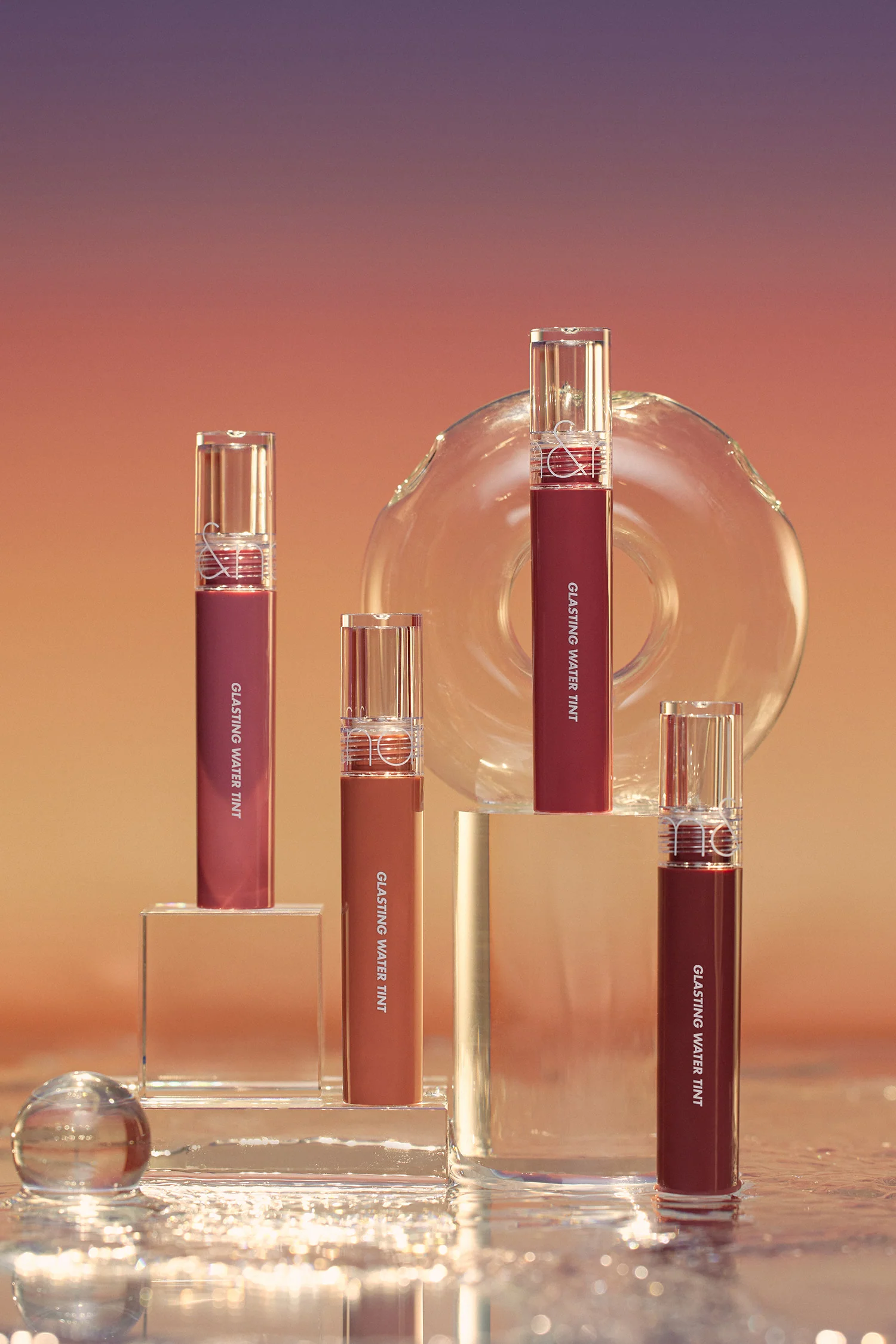ROM&ND Glasting Water Tint #15 Nudy Sundown - Image 4