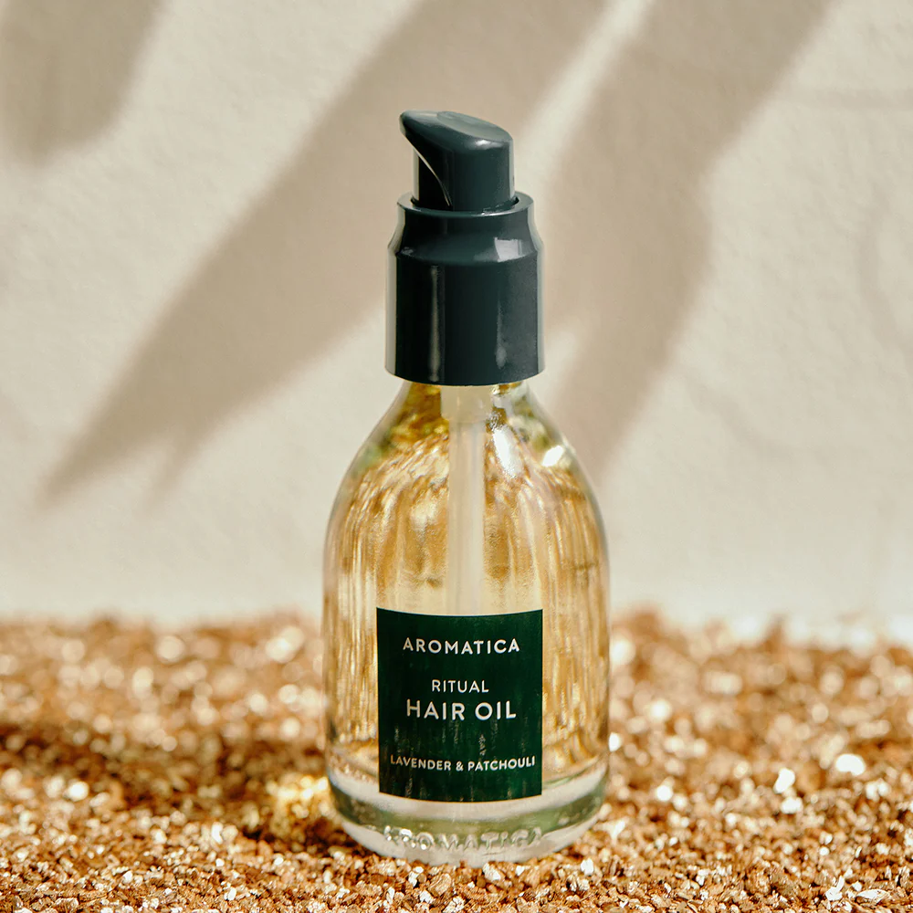AROMATICA Ritual Hair Oil Lavender & Patchouli 50ml - Image 3