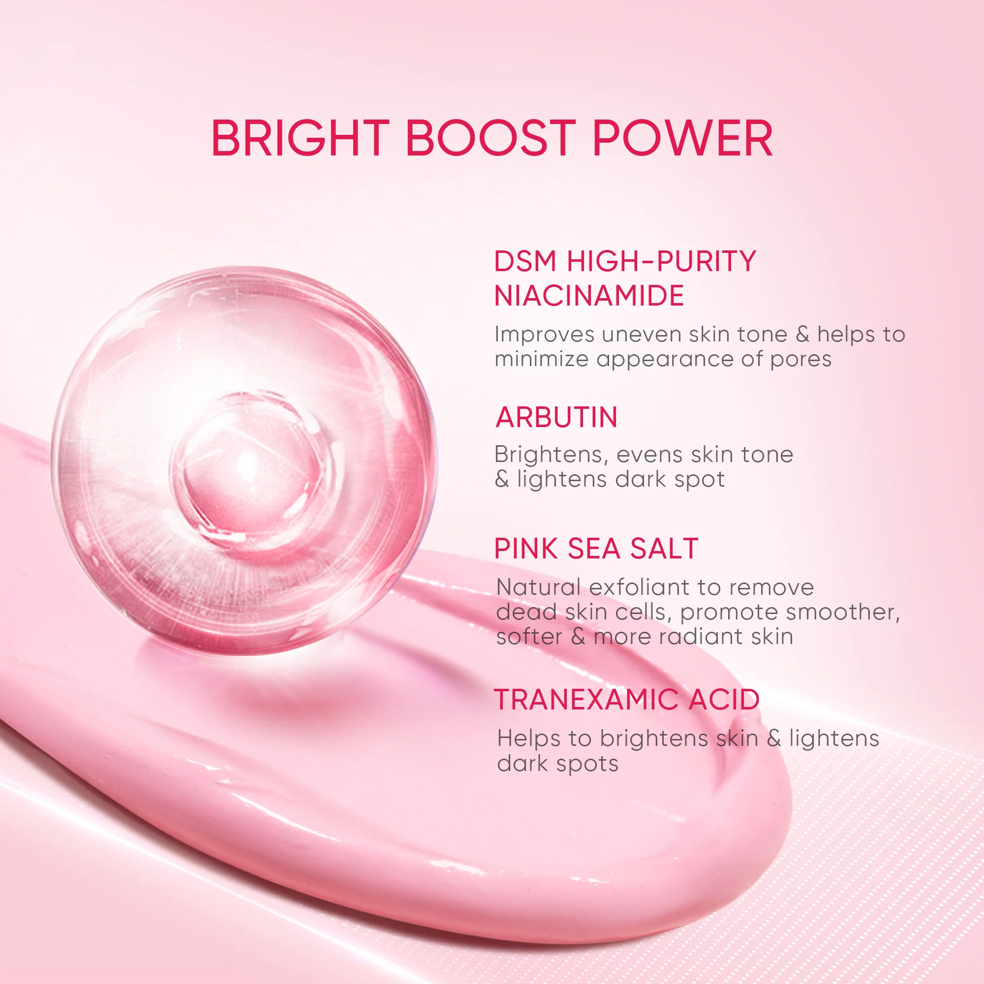 SKINTIFIC Niacinamide Bright Boost Clay Mask 40g - Image 3