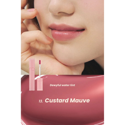 ROM&ND Dewy-ful Water Tint #13 Custard Mauve - Image 2
