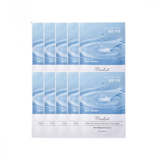 THE LAB BY BLANC DOUX Oligo Hyaluronic Acid Watery Skin Mask Box [10ea]