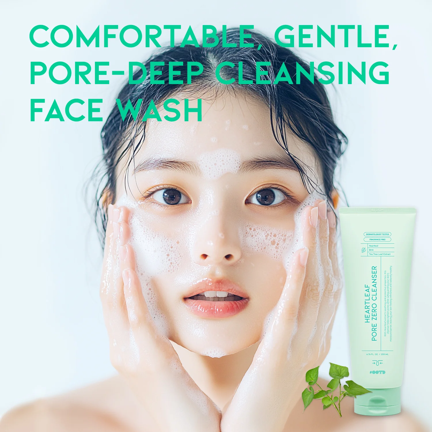 #OOTD Heartleaf Pore Zero Cleanser 200ml - Image 6
