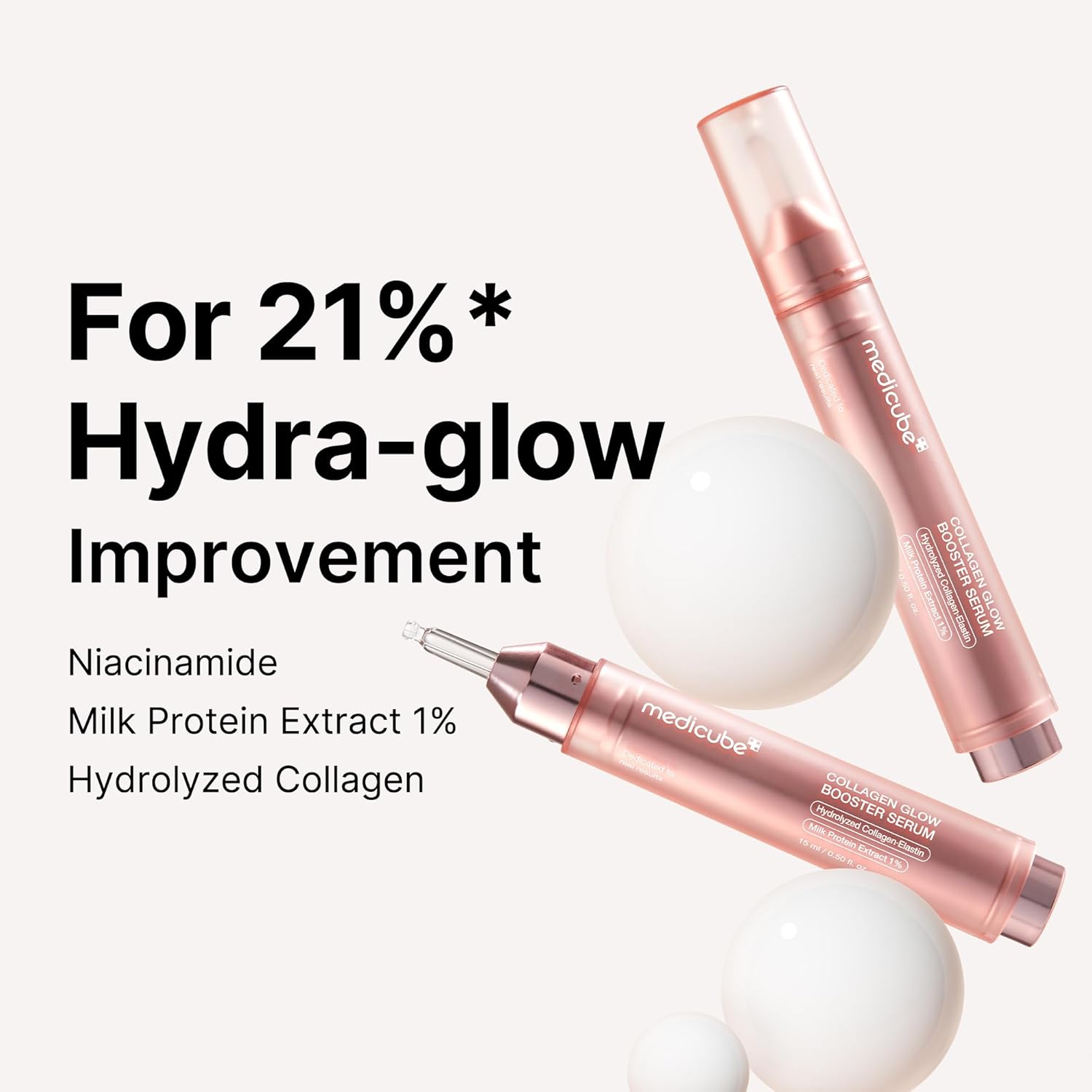 MEDICUBE Collagen Glow Booster Serum 15ml - Image 3