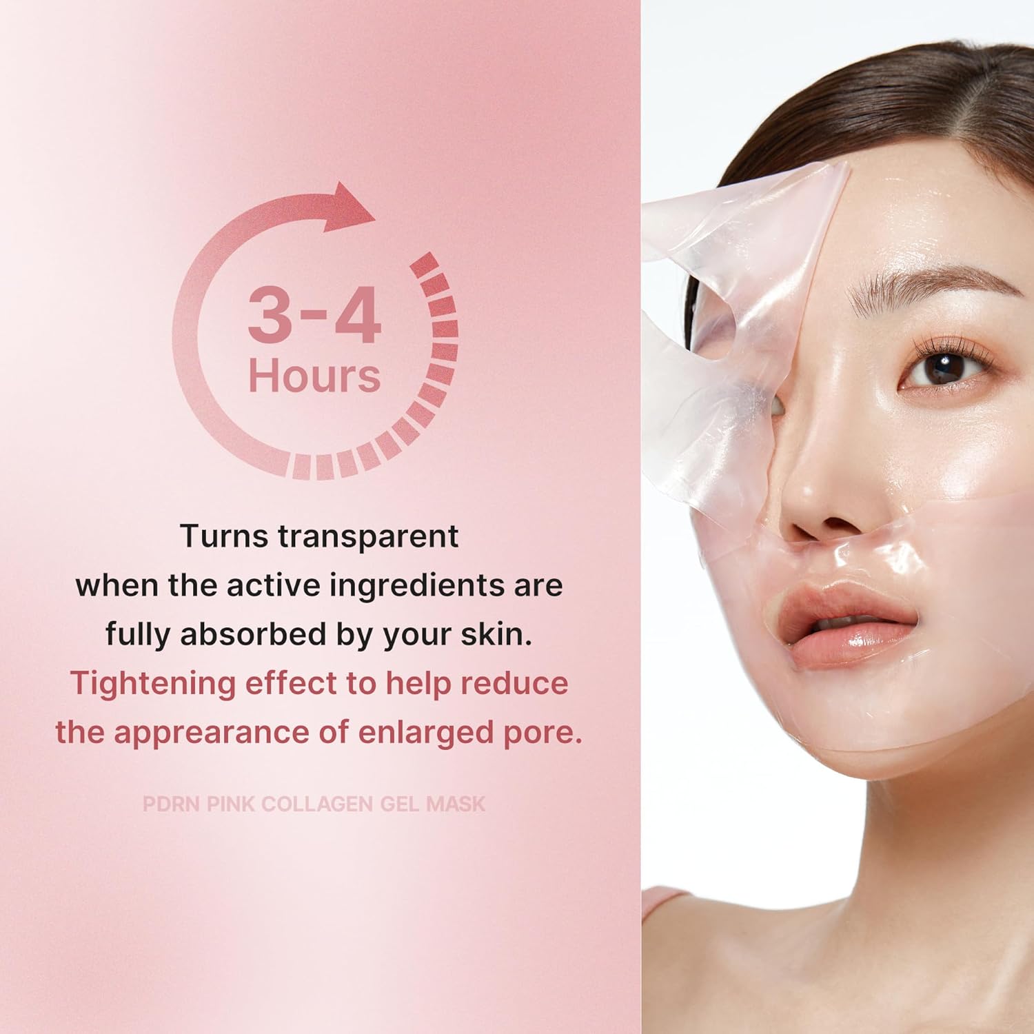 MEDICUBE PDRN Pink Collagen Gel Mask (1ea) 28g - Image 2