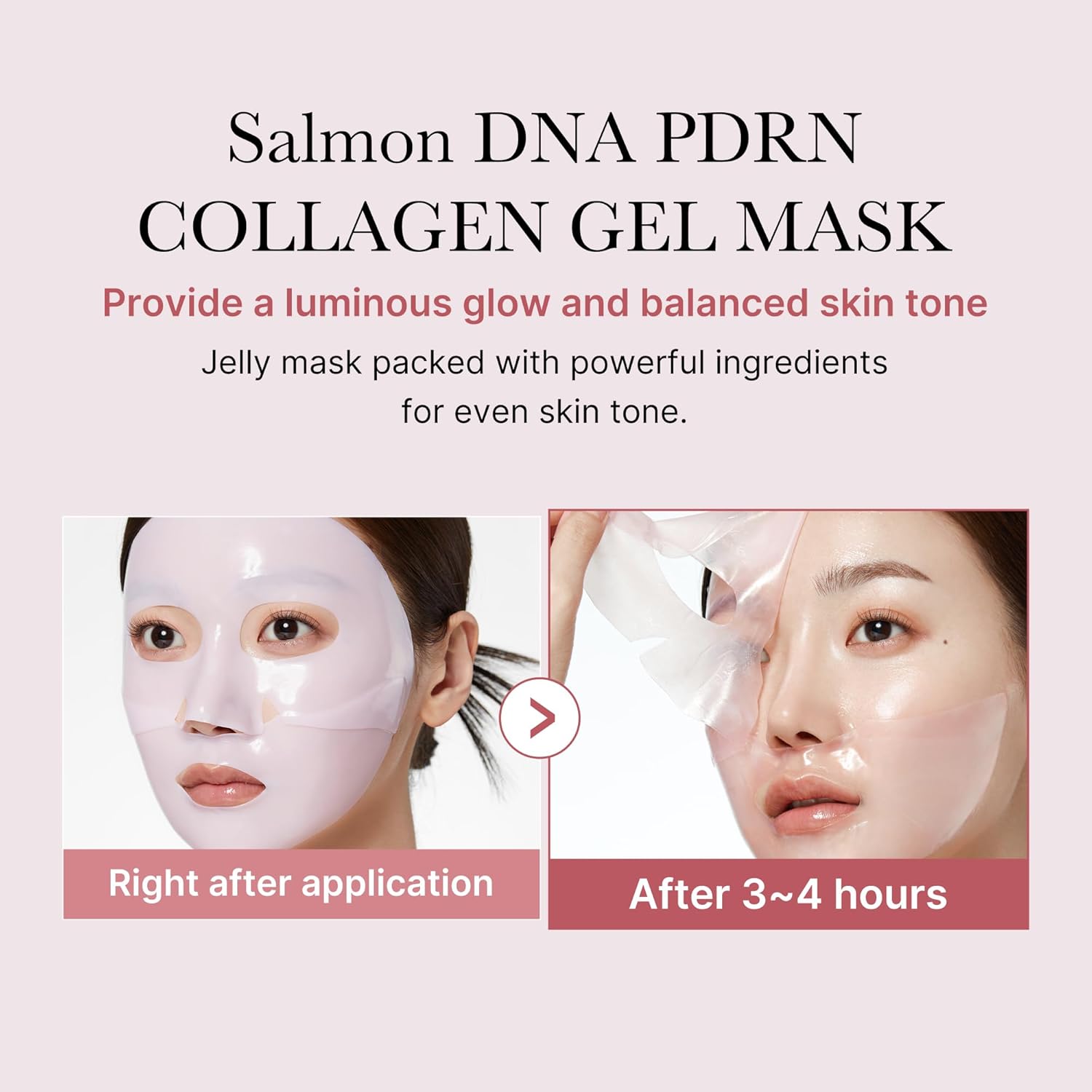 MEDICUBE PDRN Pink Collagen Gel Mask (1ea) 28g - Image 3