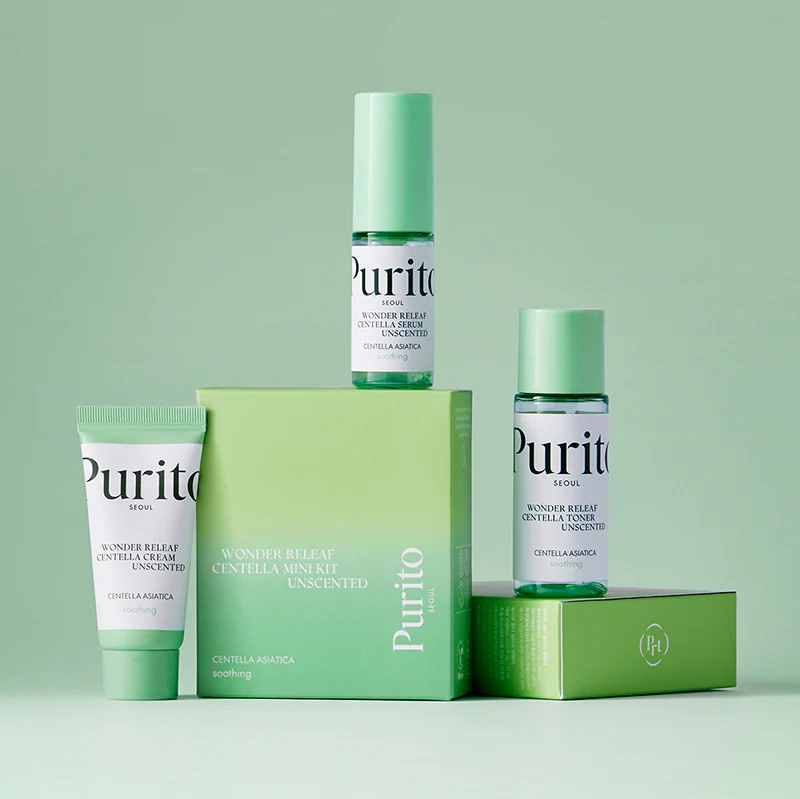 PURITO Wonder Releaf Centella Mini Kit Unscented - Image 2