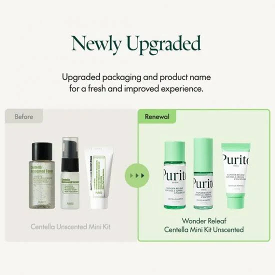PURITO Wonder Releaf Centella Mini Kit Unscented - Image 3
