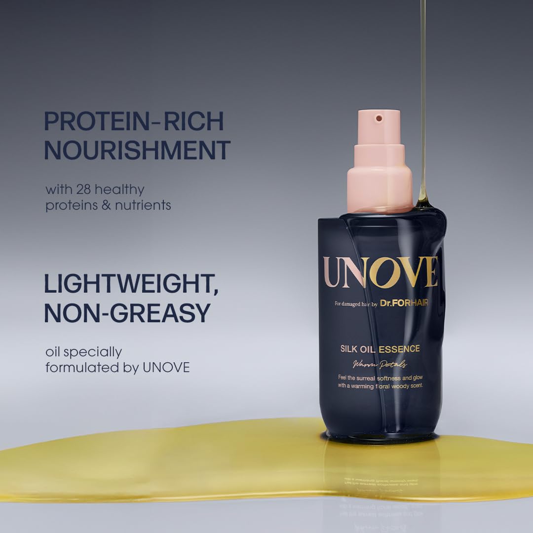 UNOVE Silk Oil Essence 70ml - Image 2